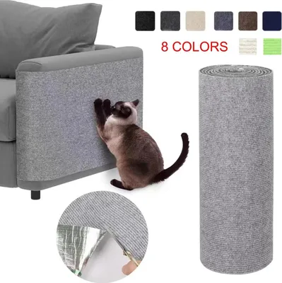 Produktbild von Katzenkratzmatte Selbstklebend Katzenteppich Zuschneidbar
