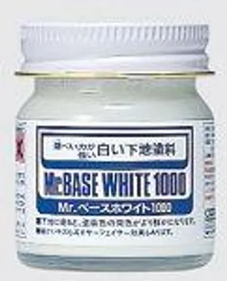 Produktbild von Mr Hobby - Gunze 283 - Mr. Base White 1000 (40 ml) - Neu