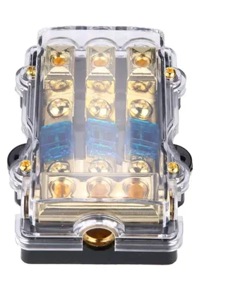 Sicherungsverteilerblock 1-in-3 ANL, 24 V 60 A, Zinklegierung
