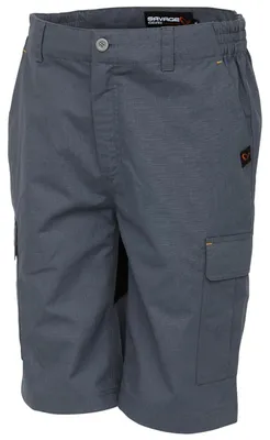 Produktbild von Savage Gear Fighter Shorts Castlerock Grey - kurze Angelhose, Größe:XXL
