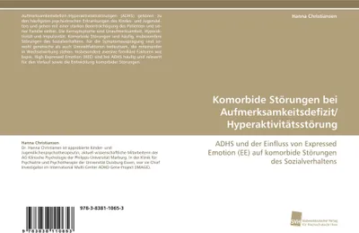 Produktbild von Komorbide Störungen bei Aufmerksamkeitsdefizit/ Hyperaktivitätsstörung