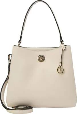 Image de L.CREDI sac à épaule sac à épaule bandoulière Filippa Hobo Creme écru