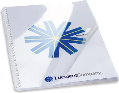 Produktbild von Einbanddeckel HiClear A5 PVC 240my klar VE=5x100 Stück