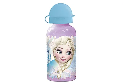 Produktbild von p:os 23898 Alu-Trinkflasche 400 ml Frozen, hellmagenta