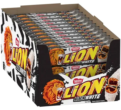 Produktbild von Lion Black & White 24x42g