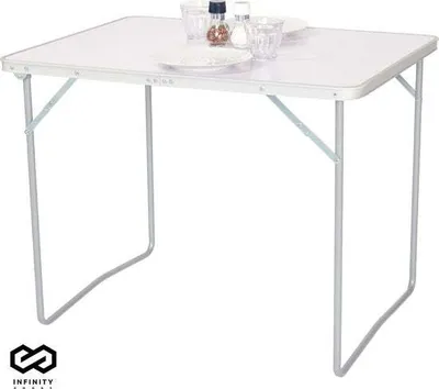 Produktbild von Brixy Campingtisch – zusammenklappbar – Gartentisch – 80 x 60 x 70 cm – für drinnen und draußen – Tr