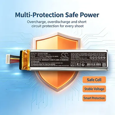 Image de TECHTEK Batterie compatible avec remplace BCX101-2000-7.74
