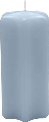 Produktbild von Sternkerzen Jeans Blau 120 x Ø 60 mm, 8 Stück