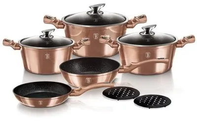 Zdjęcie produktu dla Berlingerhaus BH-1220 10 ks Rosegold Metallic Line
