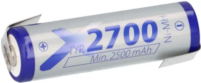 Produktbild von XCell Mignon AA Akku Ni-MH 1,2V 2700mAh lose Z Lötfahne