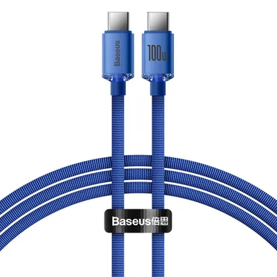 Zdjęcie produktu dla Baseus CAJY000603 Kabel USB 2.0 1,2 m USB C Niebieski