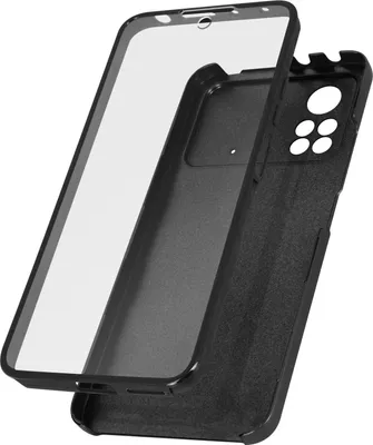 Produktbild von Avizar, Schutzhülle für Xiaomi Poco X4 Pro 5G, Vorder- + Rückseite, Schwarz