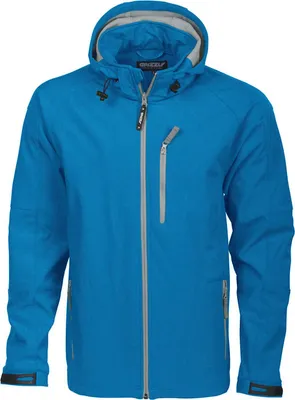 Produktbild von Softshell-Jacke Dad Tulsa winddicht wasserabweisend mit abnehmbarer Kapuze und verschließbaren Taschen