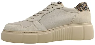 Immagine prodotto di Scarpe da ginnastica da donna Paul Green, modello stringato, color beige, ideali per il tempo libero