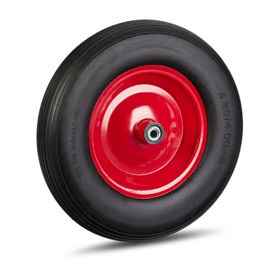 Produktbild von relaxdays Schubkarrenrad 4.80 4.00-8 mit Adaptern
