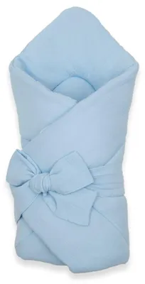 Obrázok produktu pre Mušelínová šnurovacia zavinovačka New Baby blue