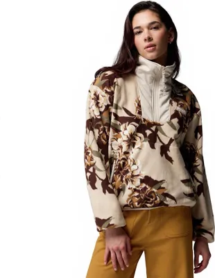 Produktbild von COLUMBIA Sequoia Grove Printed Half Zip 279-DARK STONE BLOSSOMING 279-DARK STONE BLOSSOMING S