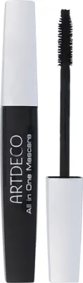 Produktbild von ARTDECO All In One, Schwarz, Black, Locken, Elastizität, Verlängerung, Nährend, Volumengebend, 10 ml, Frauen, AQUA (WATER), COPERNICIA CERIFERA CERA (COPERNICIA CERIFERA (CARNAUBA) WAX), STEARIC ACID, PVP,...