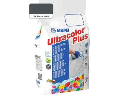 Zdjęcie produktu dla Fuga Mapei Ultracolor Plus 114 antracyt, 5 kg