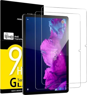 Produktbild von Lenovo Tab P11 Plus Schutzfolie 2 Stück Panzer Glas 9H Härte Displayfolie 11 Zoll HD
