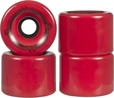 Produktbild von Bigcat Longboard Rollen Rot 70mm