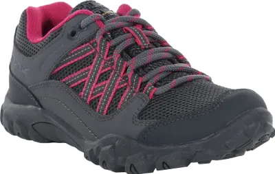 Produktbild von Regatta - Kinder Wanderschuhe "Edgepoint", Wasserfest RG7403 (31 EU) (Stahl/Pink Fusion)
