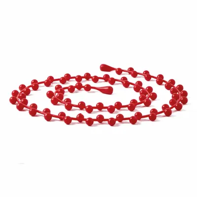 Immagine prodotto di Mastrad Silikon-Backperlenkette, Kuchenkette, Backkette, Backperlen, Silikon, Rot, F38516