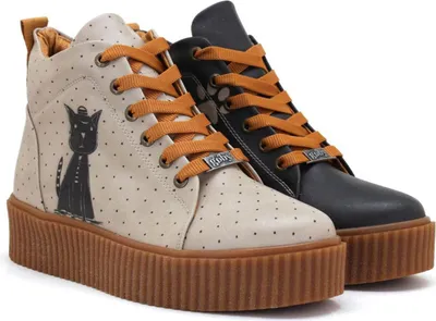 Produktbild von Damenschuhe Goby Sneaker High PNN104 mit Katzen 36