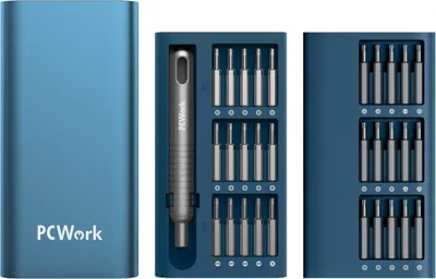 Immagine prodotto di PCWork, PCW08A, set di utensili di precisione premium, 30 pezzi