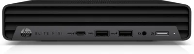 Obrázok produktu pre HP Elite 600 G9 - Wolf Pro Security - Mini - Core i5 12500T / 2 GHz - RAM 8 GB - SSD 256 GB - NVMe, HP Value - UHD Graphics 770 - 1GbE, Bluetooth 5.2, Wi-Fi 6E - WLAN: Bluetooth 5.2, 802.11a/b/g/n/ac/ax (Wi-Fi 6E)