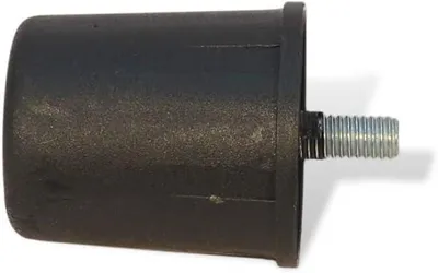 Produktbild von 10 Stück Möbelgleiter aus Kunststoff in Schwarz 53x60 mm