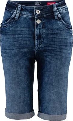 Produktbild von Stooker Women KORFU Damen Bermudas Slim Fit 44 heavy used blue