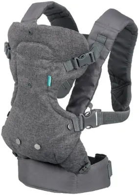 Zdjęcie produktu dla Nosidełko Infantino 4 w 1 Flip Advanced, 4 możliwe pozycje noszenia, z pasem naramiennym i biodrowym, ergonomiczne