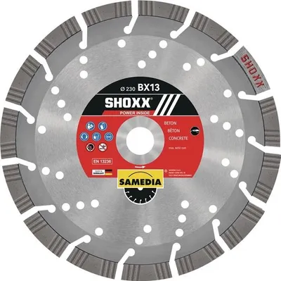Produktbild von Diamanttrennscheibe SHOXX BX13 D.150mm Bohr.22,23mm lasergeschweißt