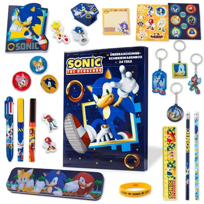 Produktbild von Sonic The Hedgehog Adventskalender 2026 Kinder 24 Überraschungen