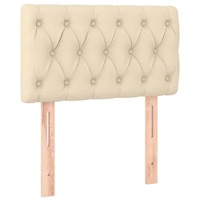 Immagine prodotto di vidaXL Testiera color crema 80x7x78/88 cm in tessuto