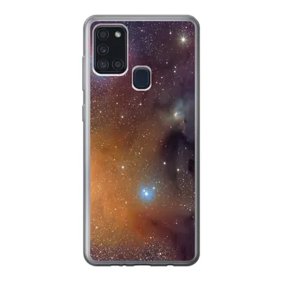 Produktbild von MuchoWow® Handyhülle Schutzhülle Hülle für Samsung Galaxy A21s Universum - Sterne - Farben - Jungen - Mädchen - Kinder Silikon Softcase Handy Hülle - Hartschale