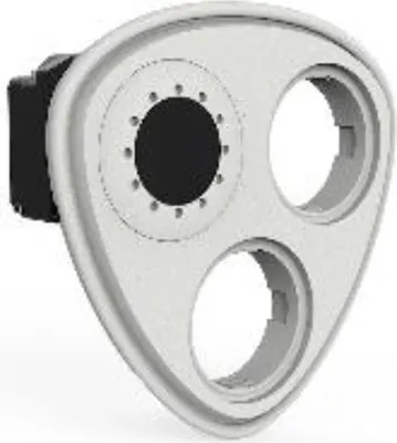Produktbild von Mobotix MX-O-M73TB-336R100, Sensoreinheit, Schwarz, Weiß, Mobotix, M73, 336 x 256 Pixel, 45°