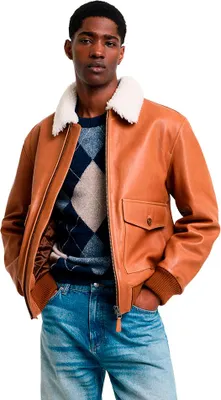 Produktbild von Gant 7006461 Lederjacke Braun M Mann Braun M