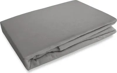 Obrázek produktu pro Prostěradlo, flanelové prostěradlo 140x200 šedé