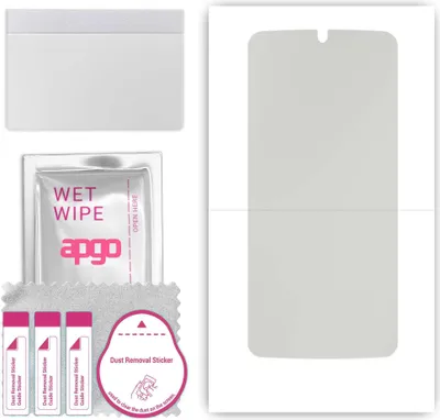 Produktbild von apgo Hydrogel Flip Fold Screen Protector für Motorola Razr 2022, für ein faltbares Smartphone, ohne Blasen auf der Falte