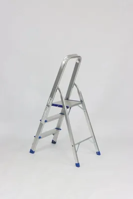 Produktbild von Greenbite Aluminium Stehleiter 3  Stufen – 150kg, klappbar