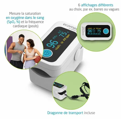 Obrázok produktu pre Ecomed PM-30E, OLED, Biela, Batérie, 63 mm, 39 mm