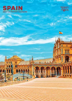 Obrázok produktu pre Spanien A3 Kalender 2027 - Reiseagenda mit Wunderschöner Fotografie