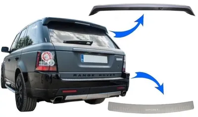 Image de Aileron de toit pour Rover Sport L320 2010-2013, plaque de protection de pare-chocs, style Autobiography.