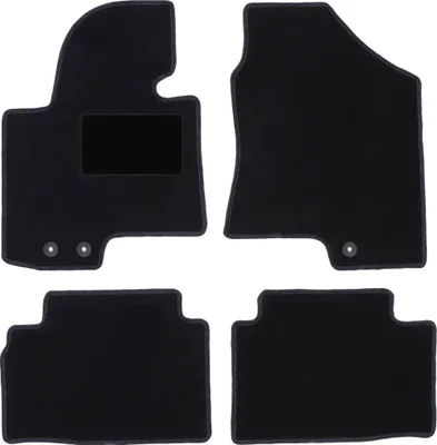 Immagine prodotto di Tappetini in velluto nero per: SUV Hyundai ix35 (2009-2015)