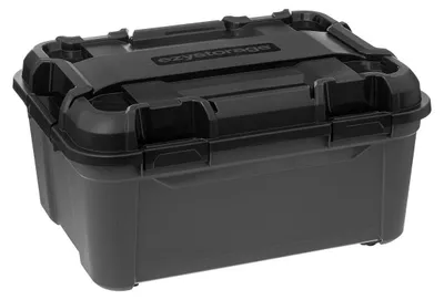 Produktbild von Aufbewahrungsbox auf Rollen BUNKER+, mit Deckel, 120 l