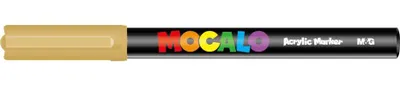 Image de Marqueur acrylique Mocalo 1 mm or M&G - 520