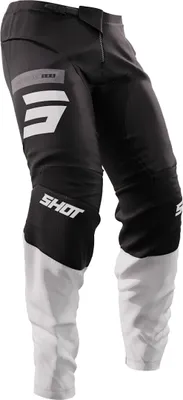 Productafbeelding van Shot Devo reflex motorcrossbroek, zwart/wit, maat 28