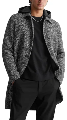 Obrázek produktu pro Pánský kabát Marc O'Polo Denim s odnímatelnou kapucí, elegantní, černý (Black M)